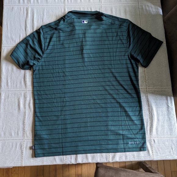 MLB Colorado Rockies City Connect Polo - Medium Green Nike - Picture 2 of 5